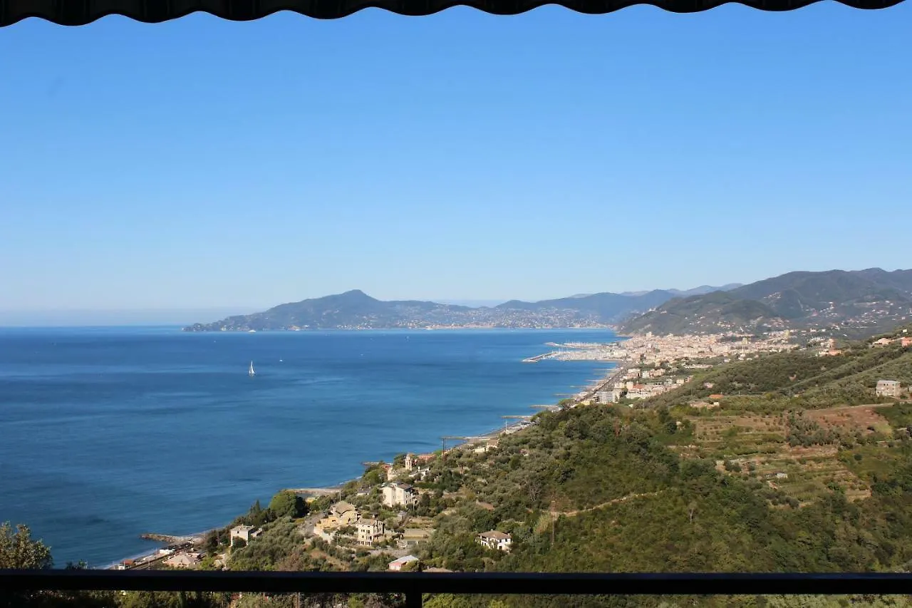 Casa vacanze villa panoramica Lavagna